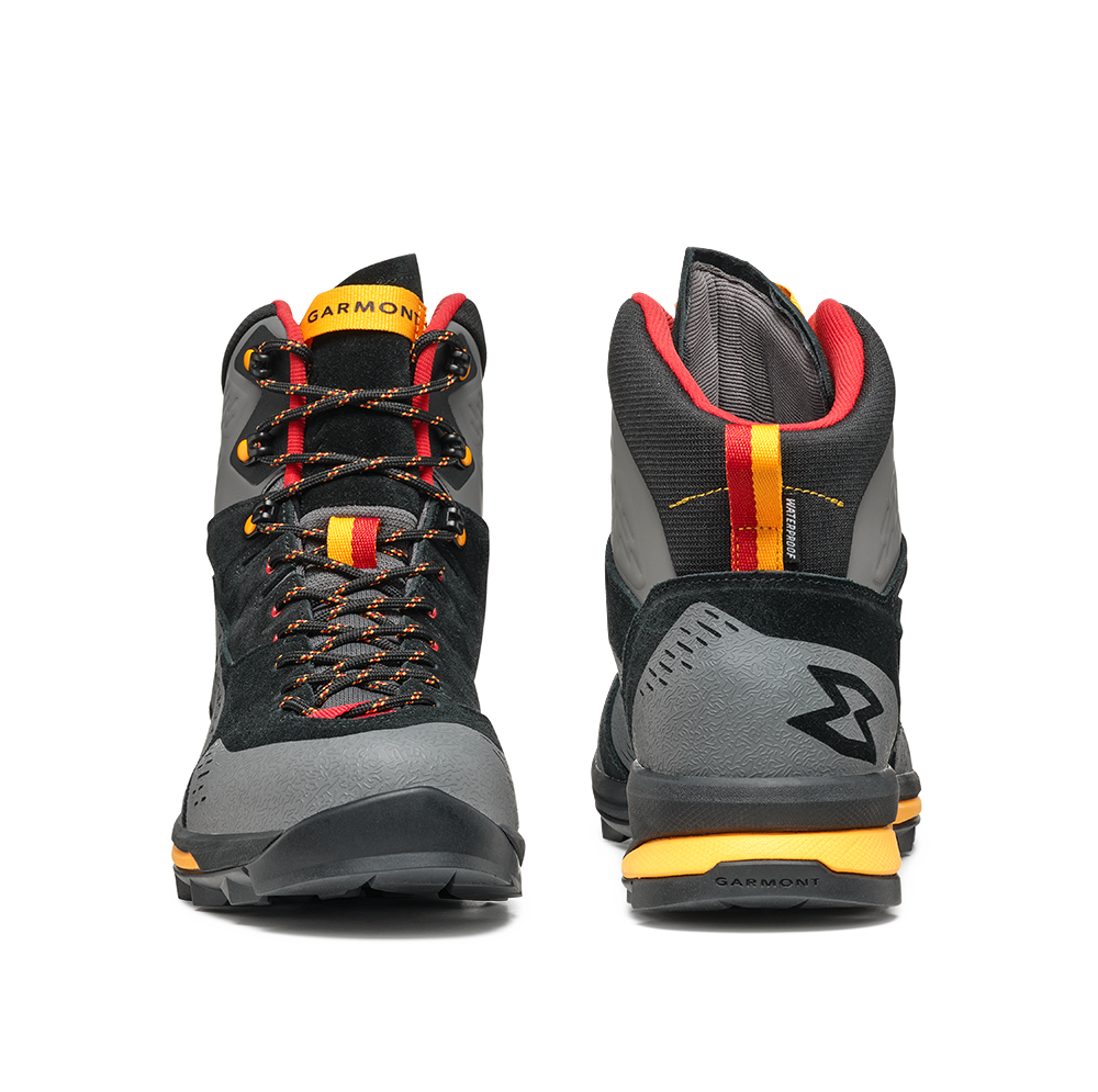 black/garmont orange