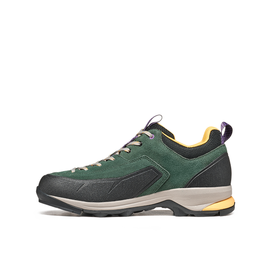 forest green/banana yellow