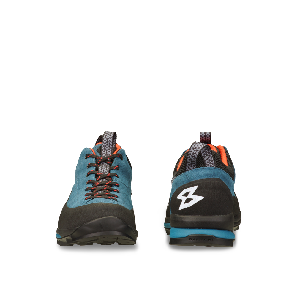 coral blue/fiesta red