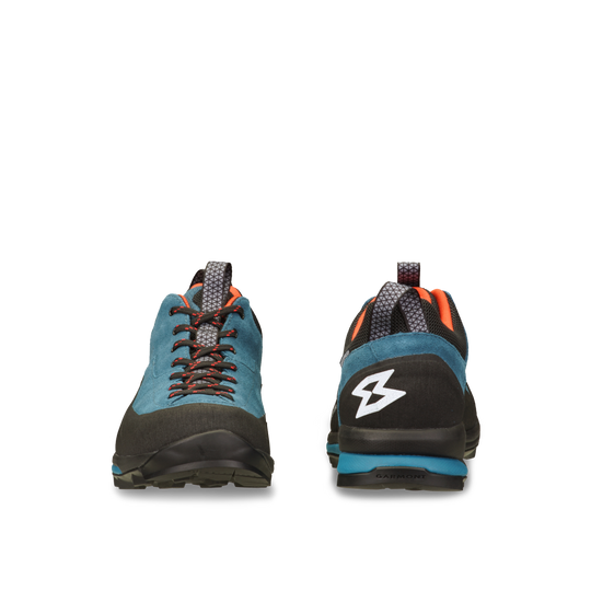 coral blue/fiesta red