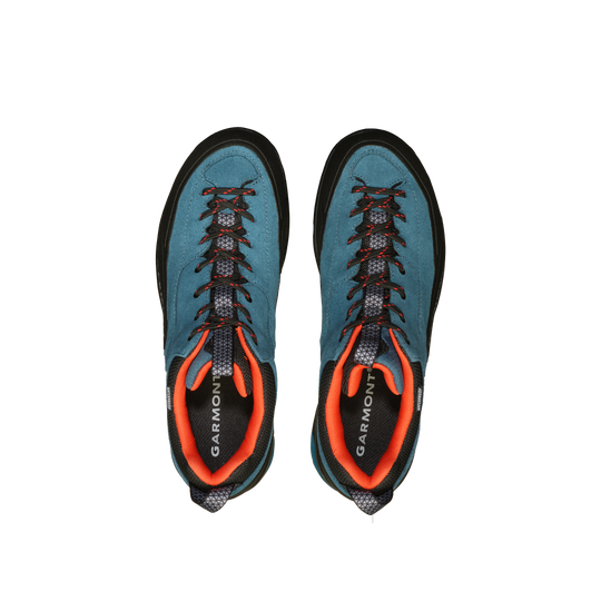 coral blue/fiesta red