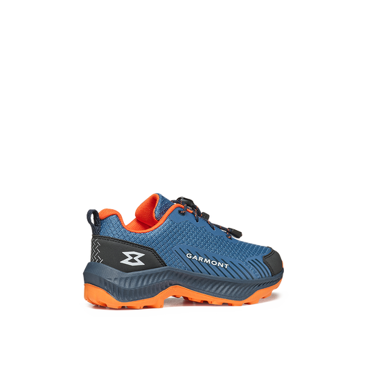 coronet blue/ persimmon orange