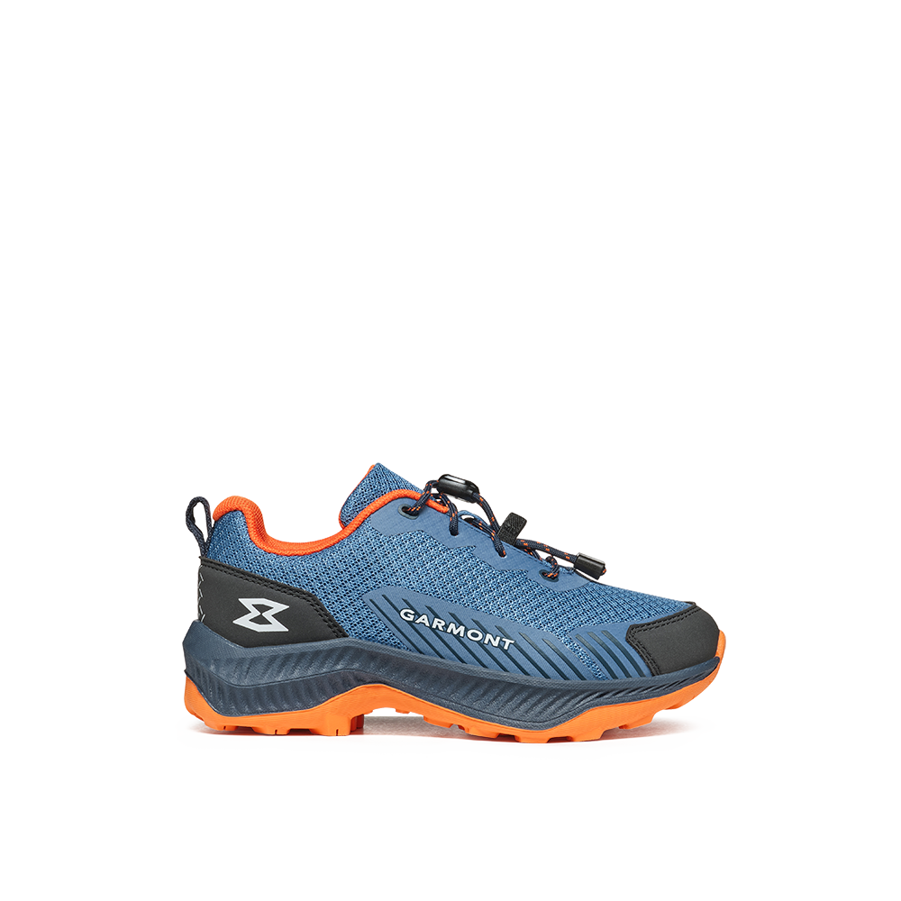 coronet blue/ persimmon orange