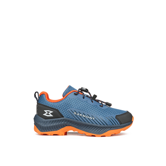 coronet blue/ persimmon orange