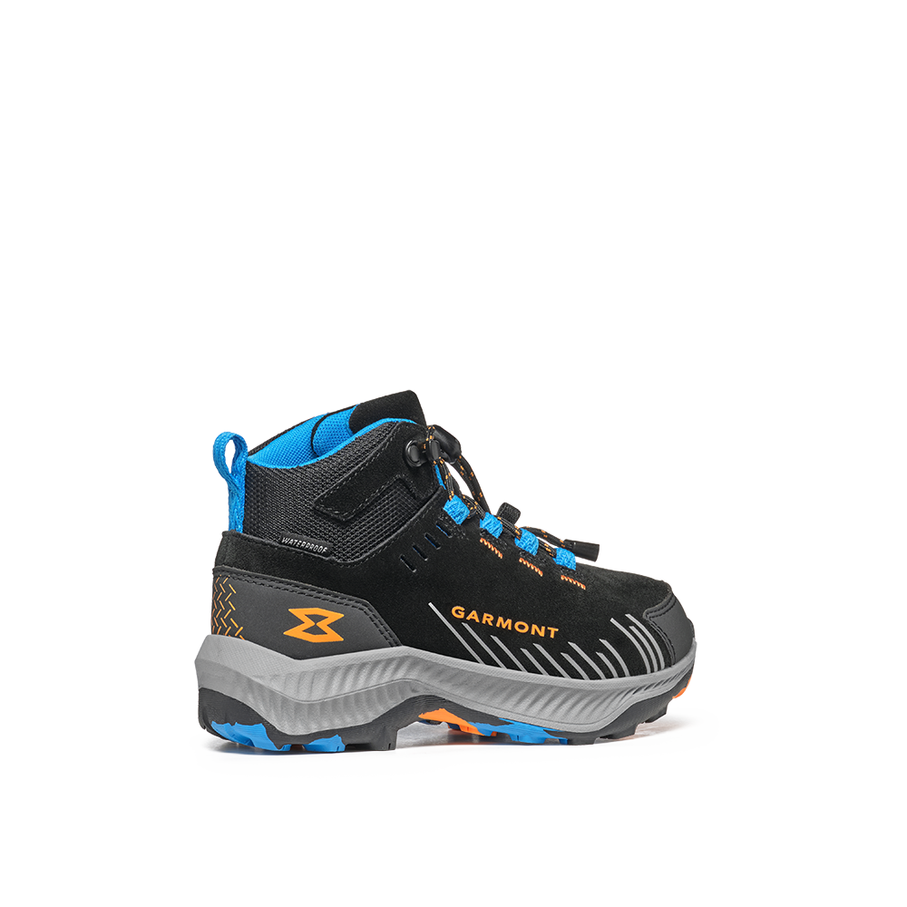black/shock blue