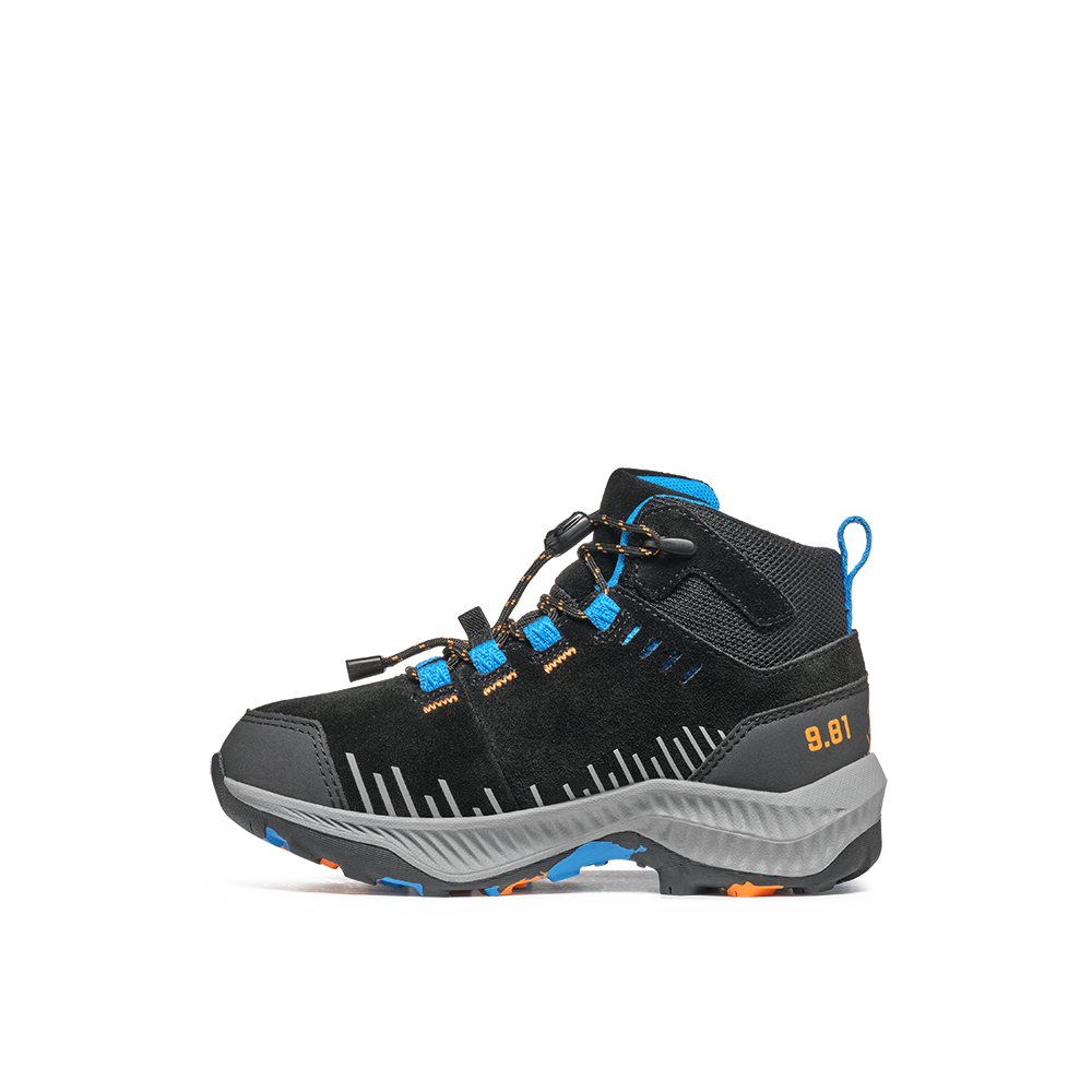 black/shock blue