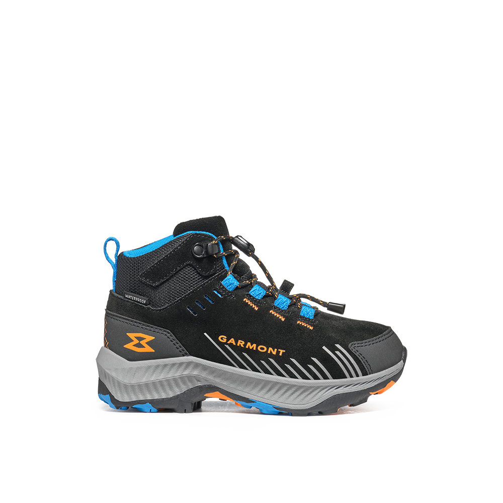 black/shock blue